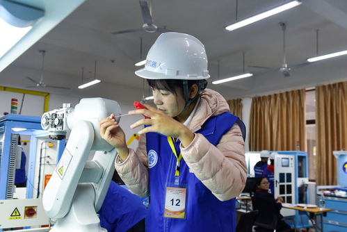 2019年博諾杯工業機器人維修調試與技術應用賽項在我校開賽